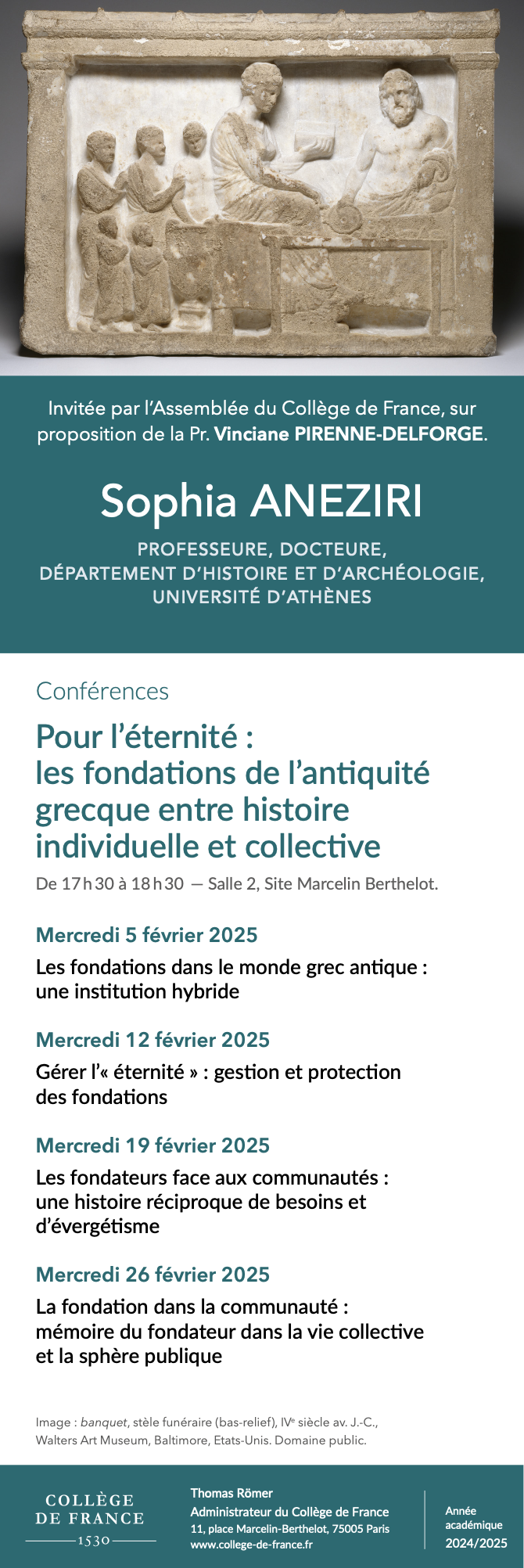 Pour l’éternité : les fondations de l’antiquité grecque entre histoire individuelle et collective