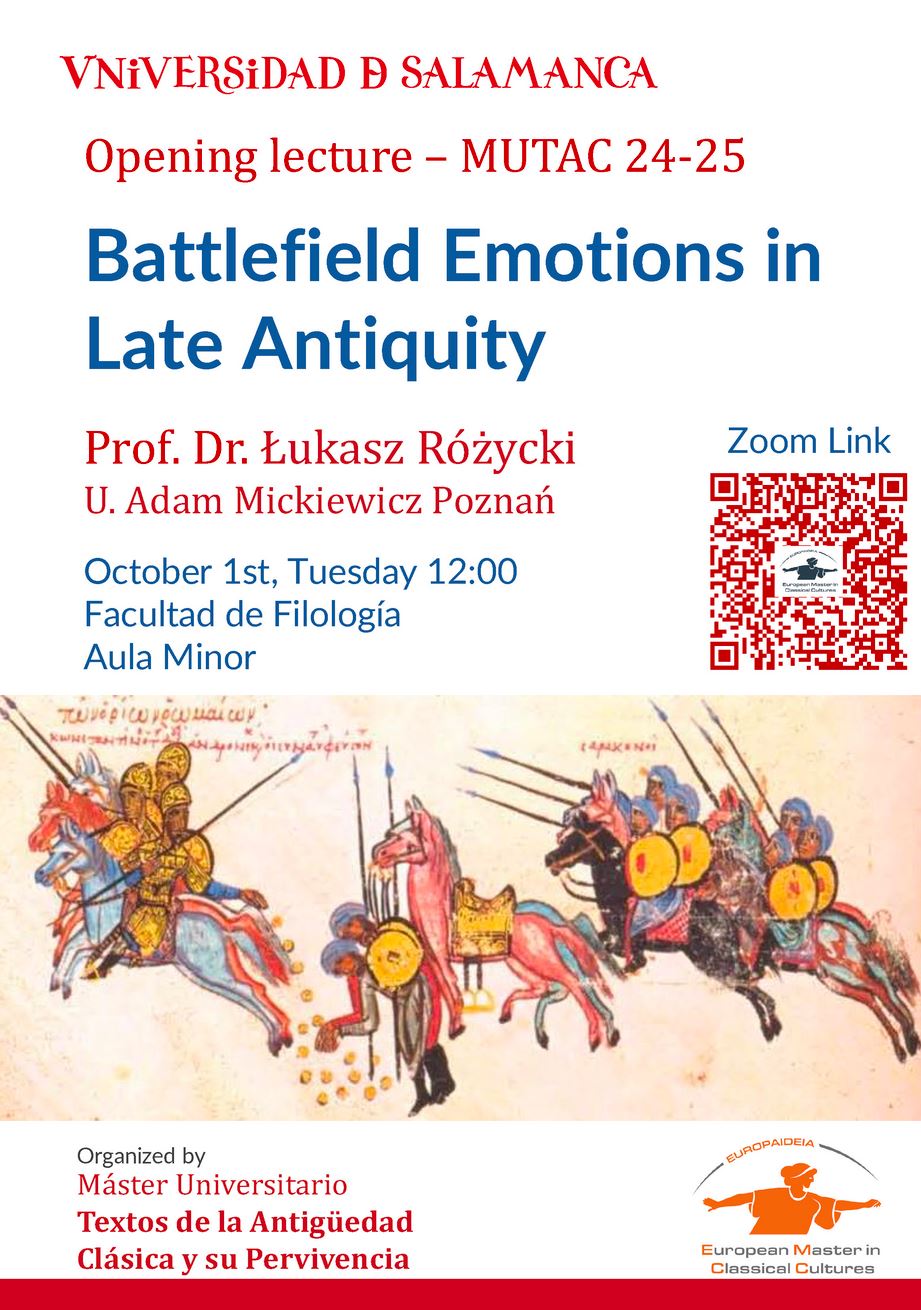 Poster: Lecture Prof. Lukasz Rozycki